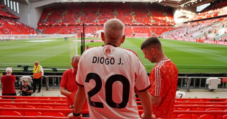 Liverpool recibe a Bournemouth en el arranque de la Premier League con el triste recuerdo de Diego Jota y el dolor presente en cada rincón de Anfield