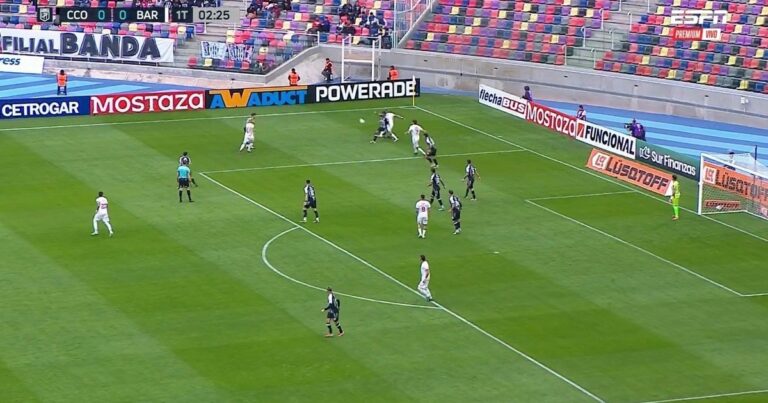 Barracas le gana a Central Córdoba en Santiago en su primera llegada peligrosa