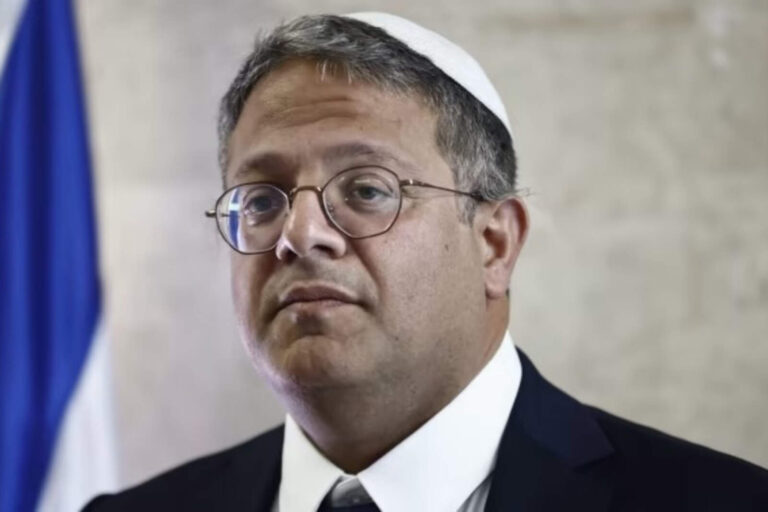 Israel frustró un complot de Hamas para asesinar al ministro Ben Gvir