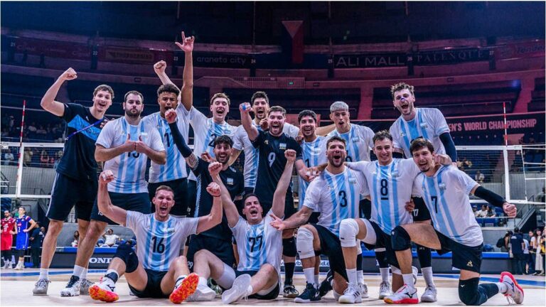 La Argentina le ganó un partido durísimo a Francia y se metió en los octavos de final del Mundial de Vóley