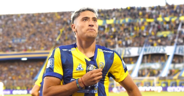 Alarma en Rosario Central: en Brasil aseguran que el Bahía hizo una oferta formal por Alejo Véliz