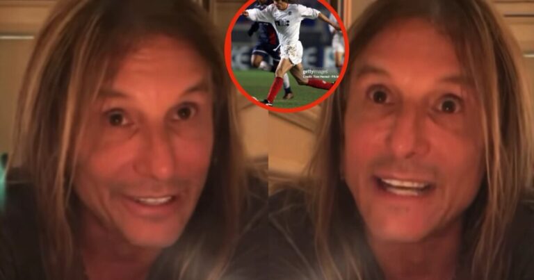 El Pájaro Caniggia sorprendió a su joven novia con uno de sus grandes momentos en el fútbol: Cayó como un Carlitos
