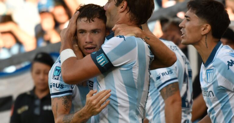 Racing recuperó la identidad: consiguió su primer triunfo del año ante Argentinos Juniors y cortó la racha negativa